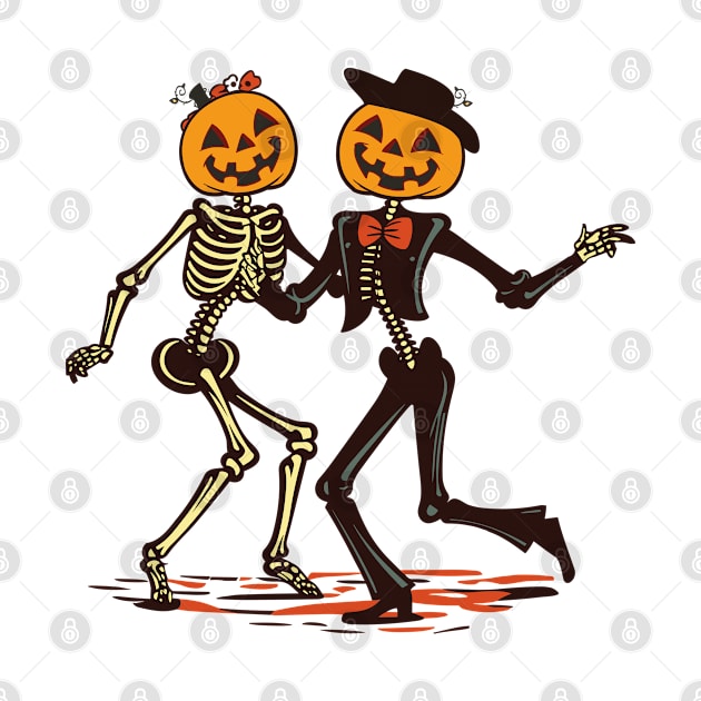 Dancing Skeleton Shirt, funny pumpkin shirt, Halloween shirt, Halloween tee, Halloween tshirt, Spooky Season Shirt, Fall Shirt, autumn shirt Active by BobaTeeStore