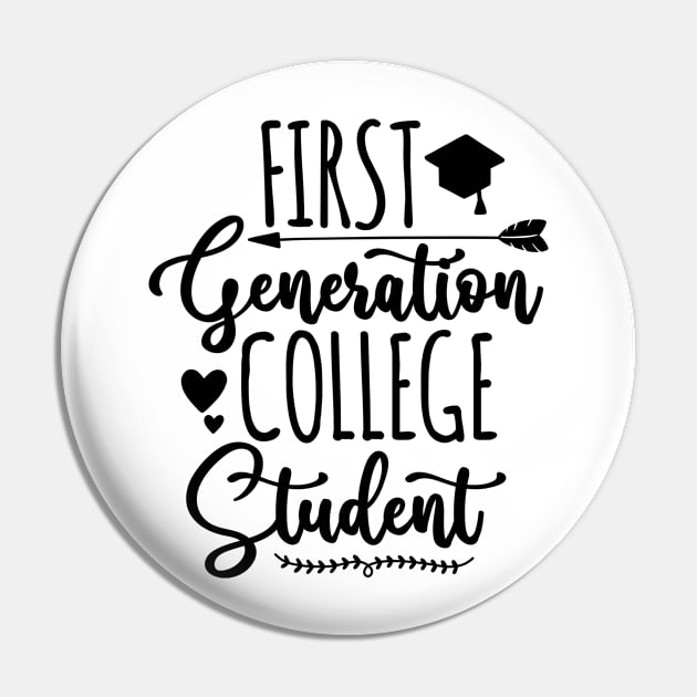 First Generation College Student Pin by BramCrye