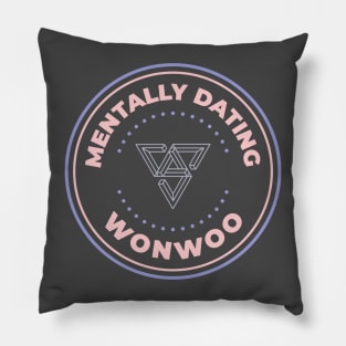 Mentally dating Seventeen Wonwoo Pillow