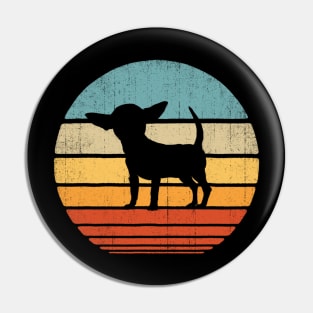 Chihuahua Retro Vintage Pin