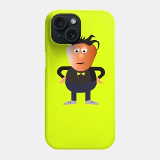 Cartoon funny man Phone Case