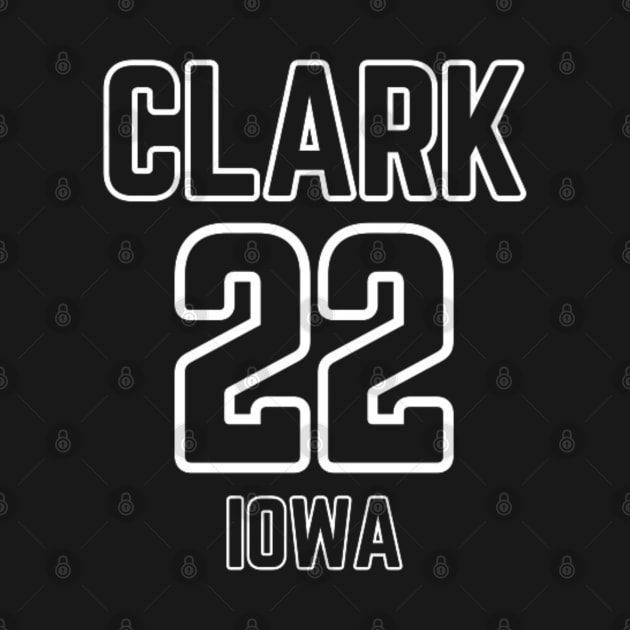 CAITLIN CLARK 22 IOWA by Alexander S.