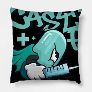 Capsule boy attack Pillow