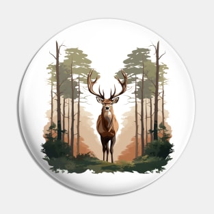 Deer Lover Pin