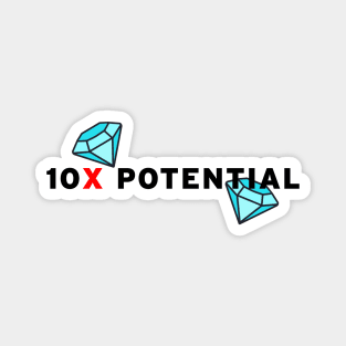 10X Potential Crypto Hidden Gems - BEST SELLER Magnet