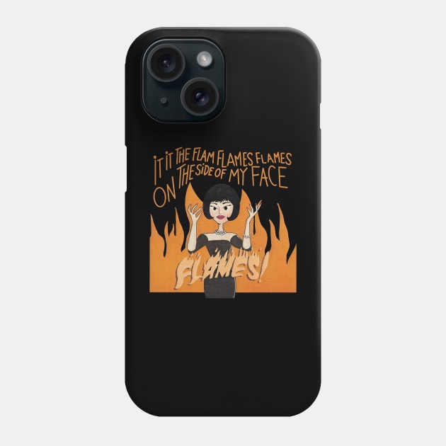 It it the Flam Flames Phone Case by alea crew