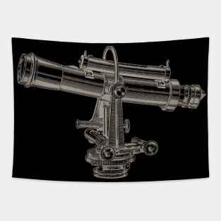 Vintage Telescope Tapestry