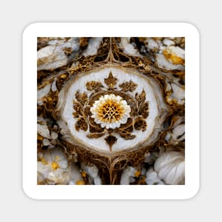 Baroque Parisian Marble IV Magnet