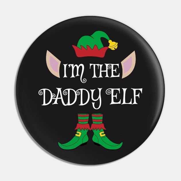 I'm The Daddy Christmas Elf Pin by Meteor77