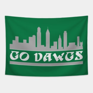 Philadelphia Bulldogs Go Dawgs Tapestry