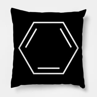 Benzene C6H6 Pillow