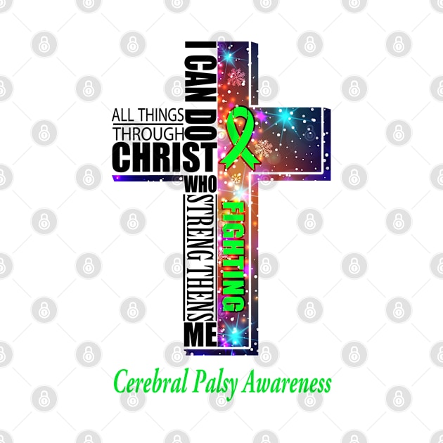 Cerebral Palsy Awareness Merry Christmas Support Cerebral Palsy Warrior Xmas Gifts by ThePassion99