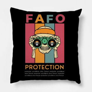 FAFO Protection And Surveillance Pillow