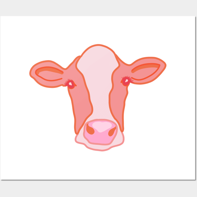 Strawberry cow - Strawberry Cow - Posters and Art Prints