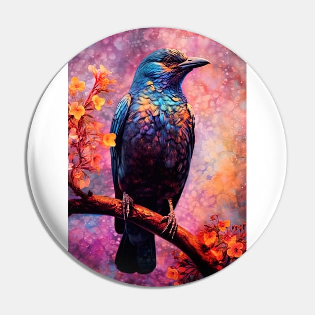 Starling bird painting colors art #starling Pin by JBJart