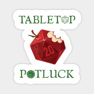 Tabletop Potluck Logo Magnet