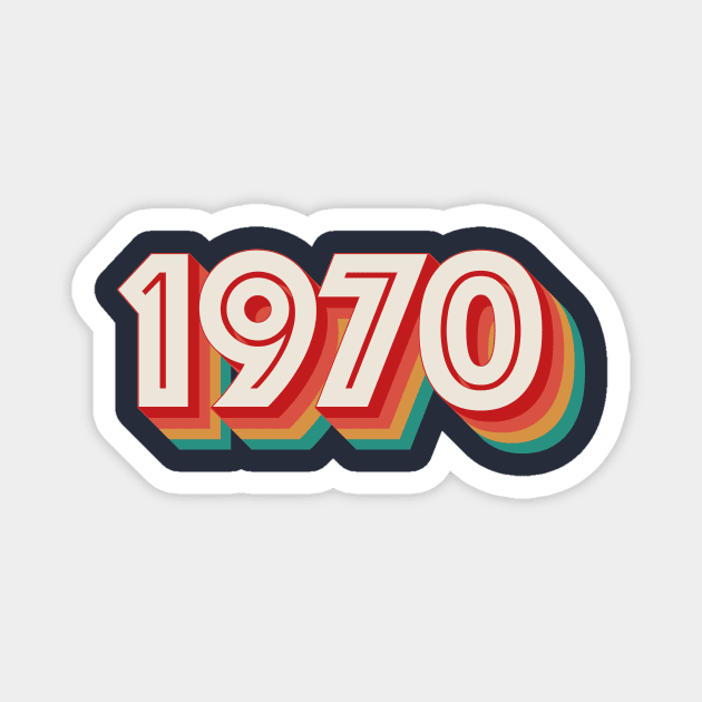 1970 Magnet by n23tees