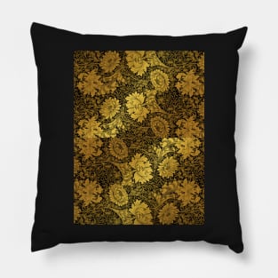 Vintage botanical pattern Pillow