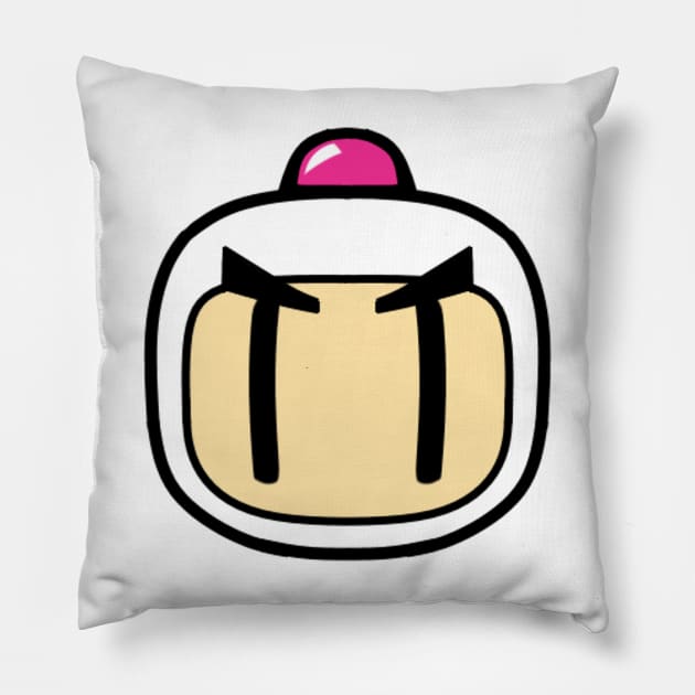 Bomberman Multi-Colored Icon Pillow by Reds94