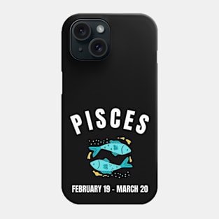 Pisces star sign Phone Case