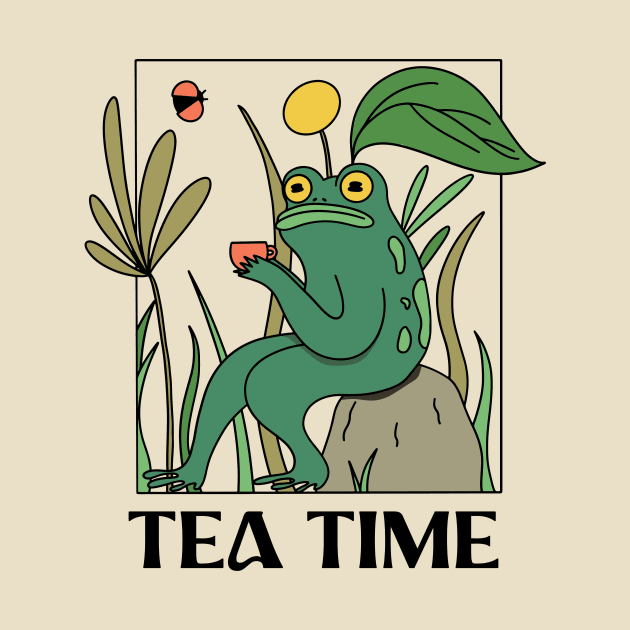 Tea time by delightfuldesigns.store@gmail.com