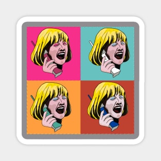 Scream Pop Art Magnet