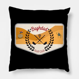 Baghdad Golf Club Pillow