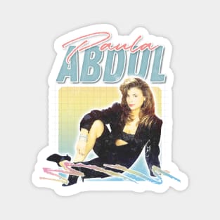 Paula Abdul / 80s Vintage Aesthetic Design Magnet