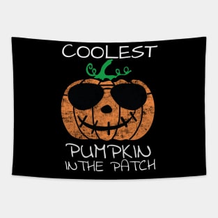 Coolest Pumpkin In The Patch Halloween Tapestry