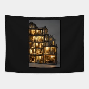 A dream Doll House Tapestry