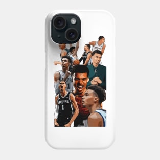 Wembanyama Basketball Art Phone Case