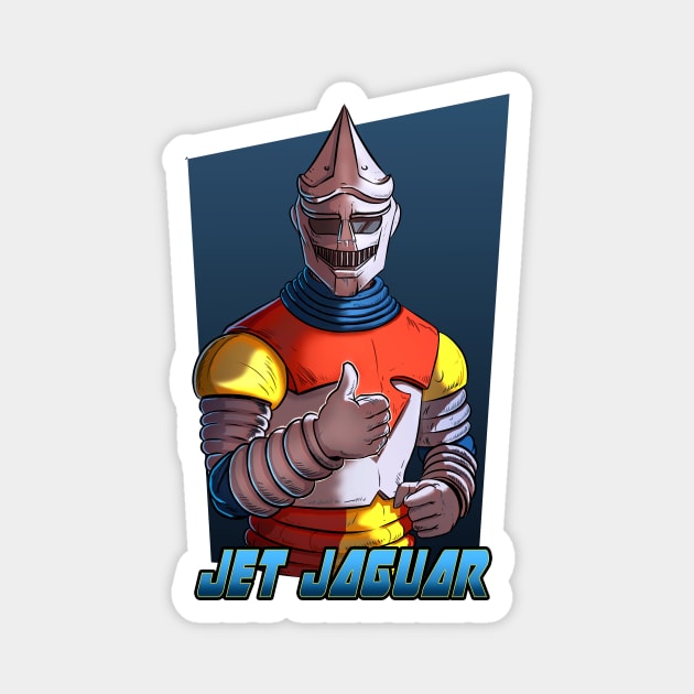 Jet Jaguar Magnet by Creepsandbabes