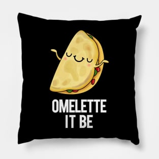 Omelette It Be Funny Egg Pun Pillow