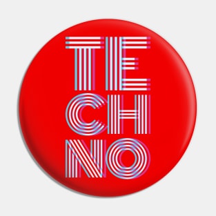 Techno Electronic Style Pin