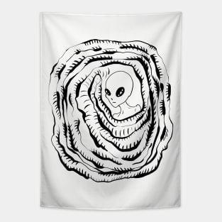 Alien area 51 Tapestry