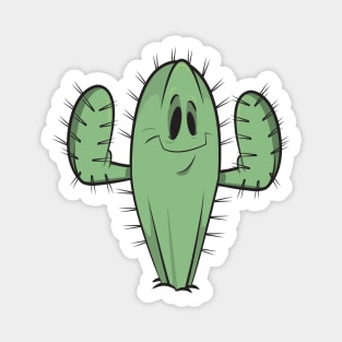 happy Cactus Magnet