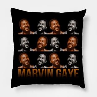 classic photo of Marvin Gaye Pillow