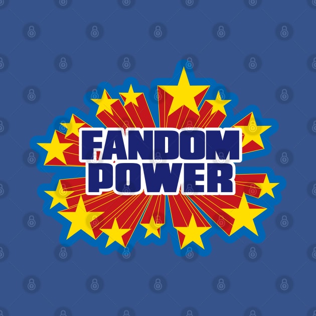 FANDOM POWER (80's Action Figure) by Fandom Power Podcast Merch Shop