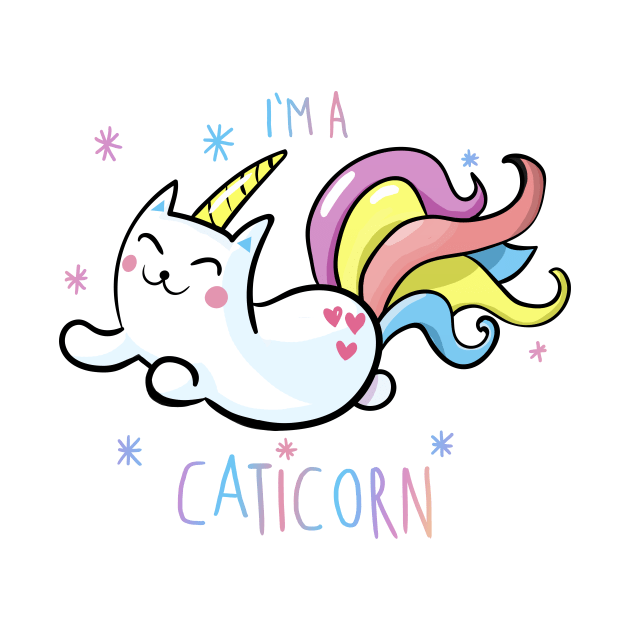 I'M A CATICORN by rocktheshirt