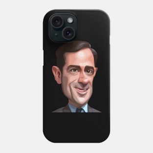 Michael Scott x Mr. Bean Phone Case