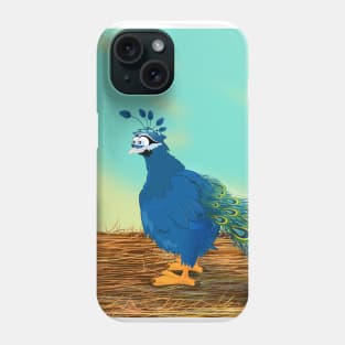 Peacock on the Farm Phone Case