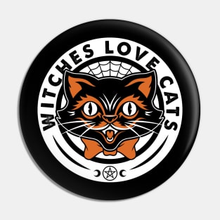 Halloween Cat - Witches Club Pin