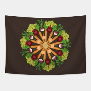 Root Vegetables Tapestry