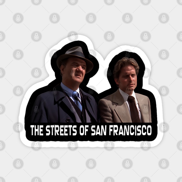 The Streets Of San Francisco Magnet by wildzerouk