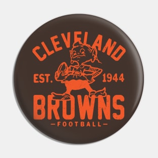 Retro Cleveland Browns 1 by Buck Tee Pin