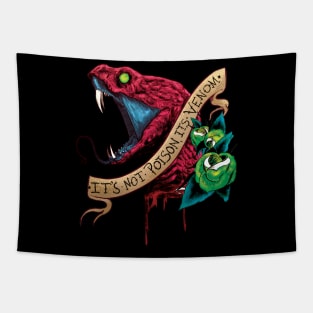 It's not poison, it's VENOM- LIMITED RED VERSION Tapestry