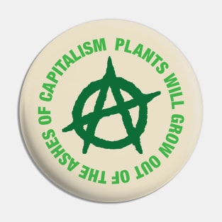 New Green World — Plant Anarchy ( in eco greens ) Pin