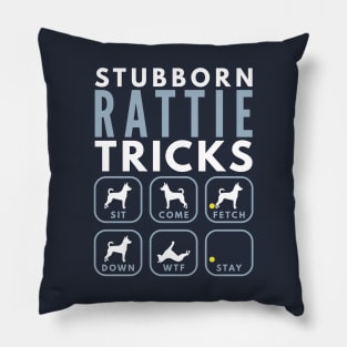 Stubborn Rat Terrier Tricks - Dog Training Pillow