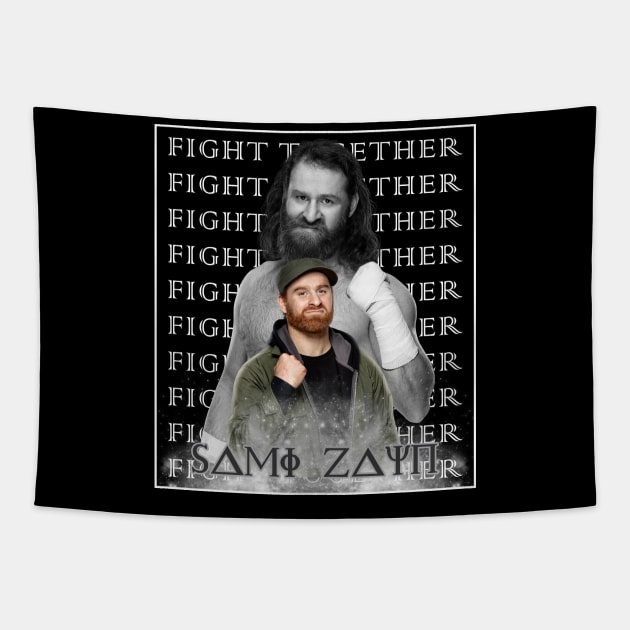 vintage Sami zayn Tapestry by Kevindoa