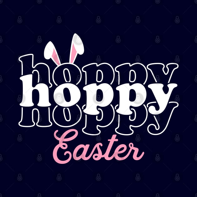 Hoppy Hoppy Hoppy Easter Bunny Ears by Hobbybox